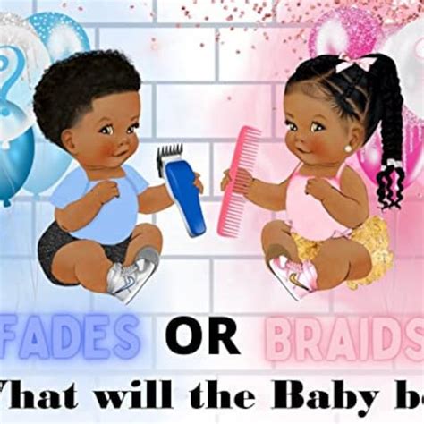 braids and fade|fades and braids gender reveal.